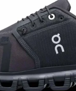 Online On Men's Cloud 6 Waterproof Black/Black