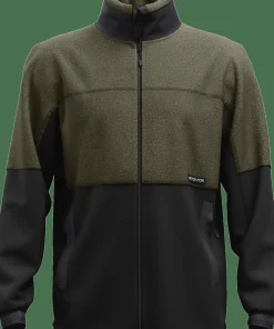 New Ortovox Men's Fleece Teddy Jacket Dark Wild Herbs