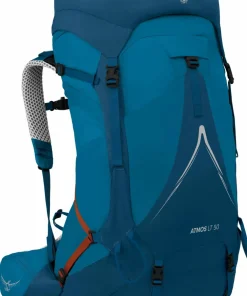 Best Osprey Men's Atmos AG LT 50 Night Shift/Scoria Blue