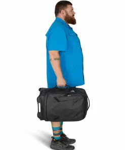 Online Osprey Transporter Wheeled Carry On Raven Black/Black