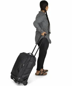 Online Osprey Transporter Wheeled Carry On Raven Black/Black