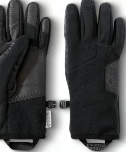 New Outdoor Research Women's Gripper Sensor Gloves Black