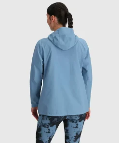 Sale Outdoor Research Women's Stratoburst Stretch Rain Jacket Olympic