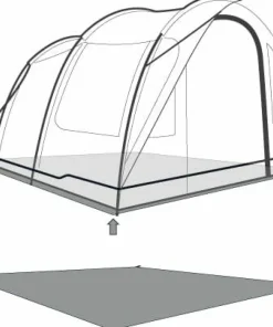 Best Outwell Footprint Sky 4 Black & Grey Black & Grey