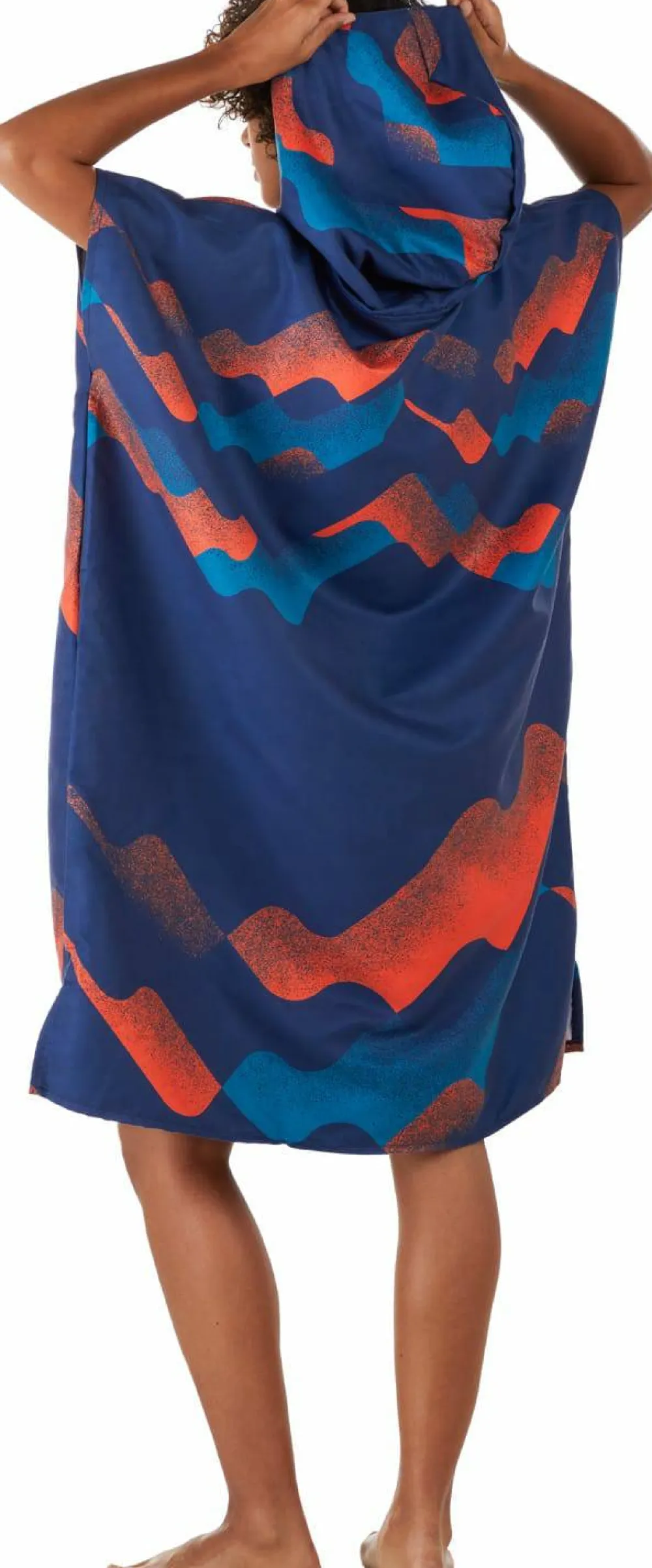 Hot Packtowl Changing Poncho Riso Wave