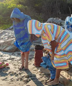 Sale Packtowl Changing Poncho Riso Wave