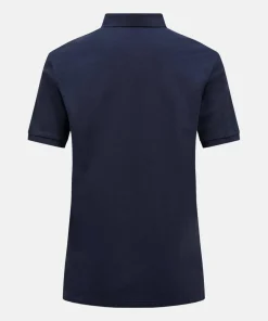 Clearance Peak Performance Men's Classic Cotton Polo Blue Shadow