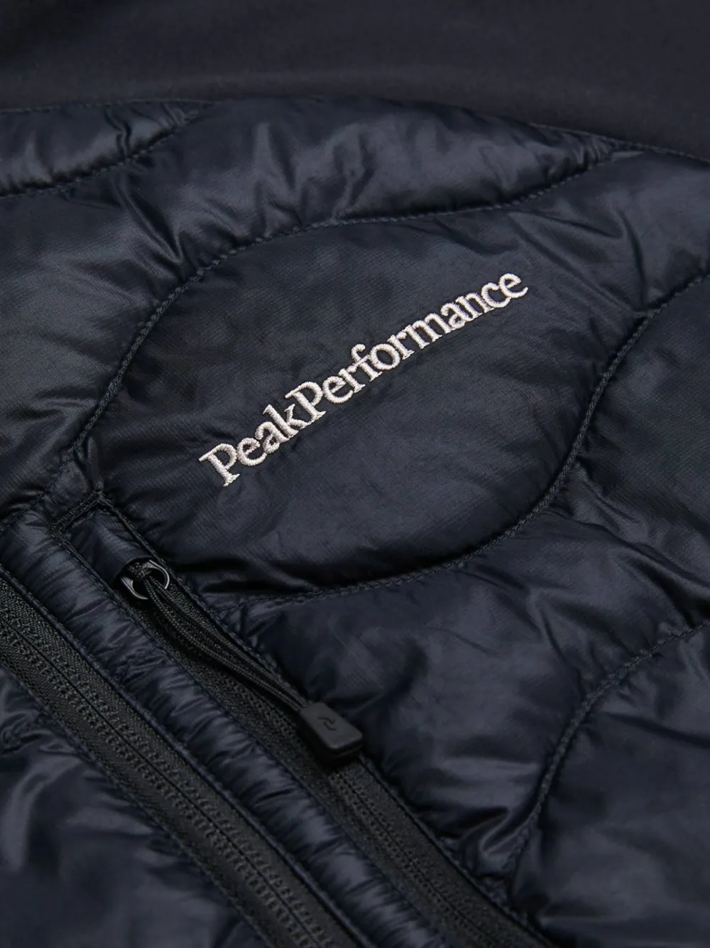 Hot Peak Performance Men's Helium Down Hybrid Hood Black