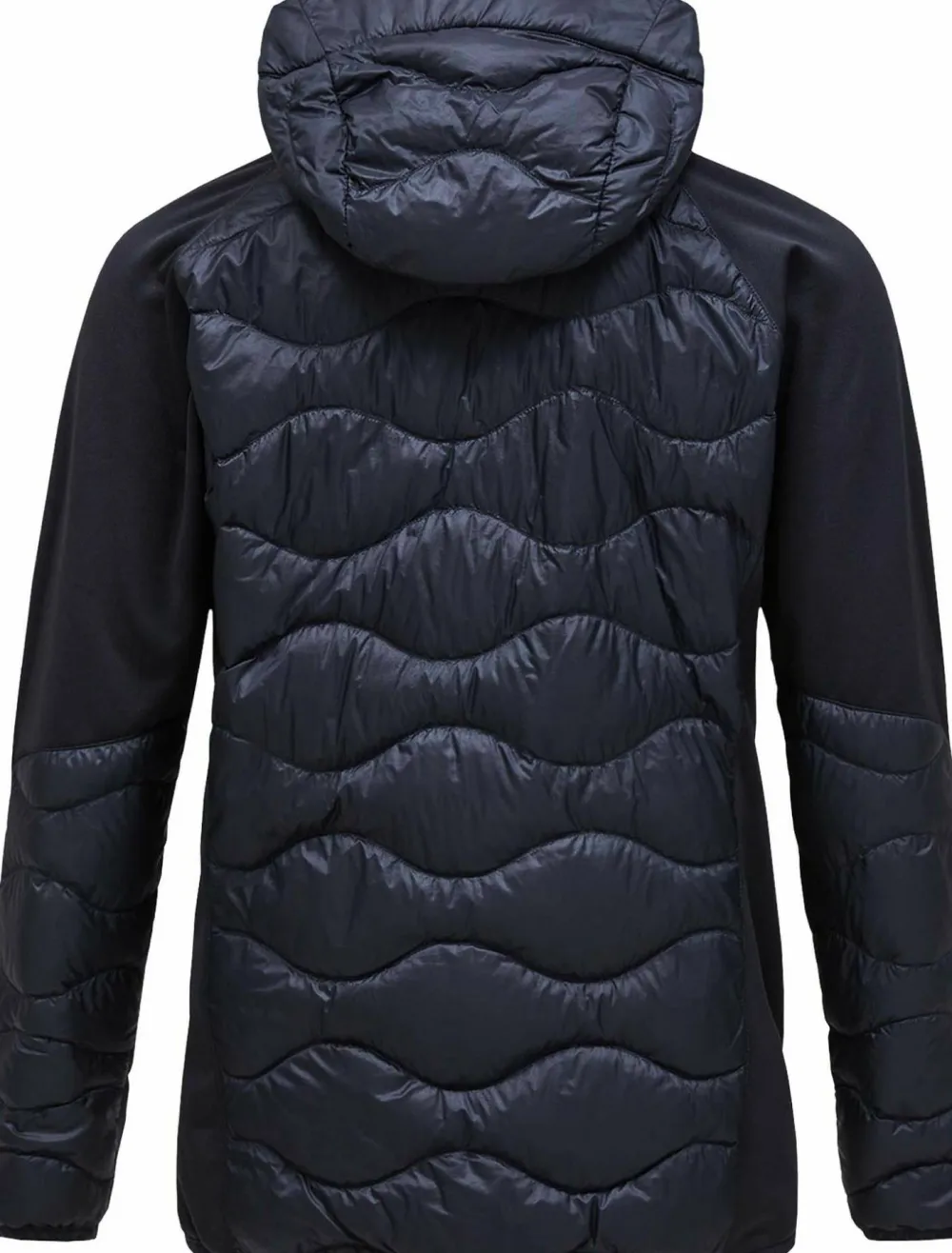 Hot Peak Performance Men's Helium Down Hybrid Hood Black