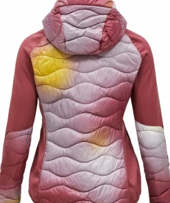 New Peak Performance Women's Helium Down Hybrid Hood Aop