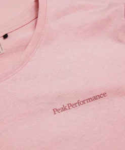 Best Peak Performance Women's Explore Logo Tee Warm Blush