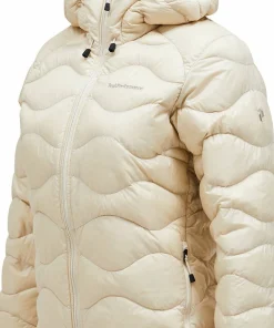 Online Peak Performance Women's Helium Down Hood Jacket Sand Fog