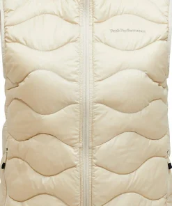 New Peak Performance Women's Helium Down Vest Sand Fog