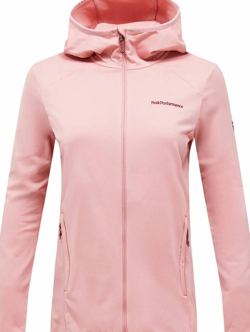 Sale Peak Performance Women's Light Zip Hood Warm Blush
