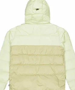 Outlet Picture Organic Clothing Hi Puff Down Women's Jacket Lime Cream Hemp Roebuck