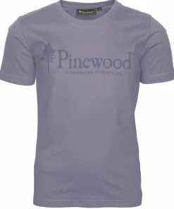 Outlet Pinewood Kids' Outdoor Life T-Shirt L.Lilac