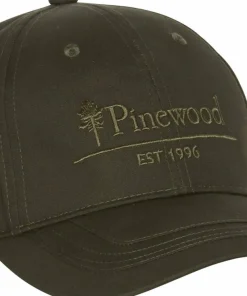 Discount Pinewood Kids' TC 2-Colour Cap Moss Green