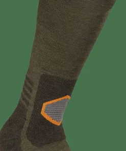 Discount Pinewood Outdoor Multi Sport Socks Green/Beige