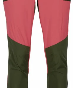 New Pinewood Women's Abisko/Brenton Trousers Pink Blush/Mossgreen