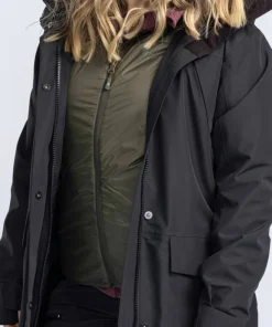 Online Pinewood Women's Wool Insulated Midlayer Jacket Moss Green