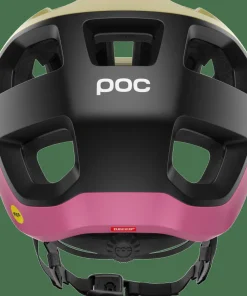 Clearance POC Cularis MTB Helmet Olivine Green Matt/Thulite Pink Mat