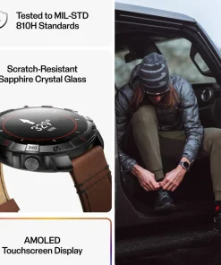 New Polar Grit X2 Pro Ti Lthr Brnz M/L Bronze
