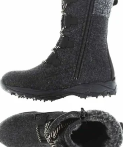 Pomar Women's Riekko GORE-TEX Boot Granit Felt/Black Micro