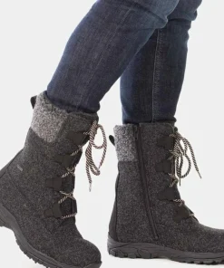 Pomar Women's Riekko GORE-TEX Boot Granit Felt/Black Micro