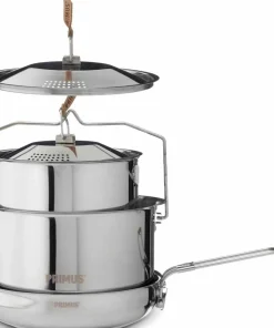 Discount Primus Campfire Cookset Stainless Steel Large Silver