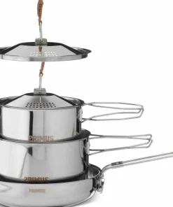 Outlet Primus CampFire Cookset Stainless Steel Small Silver