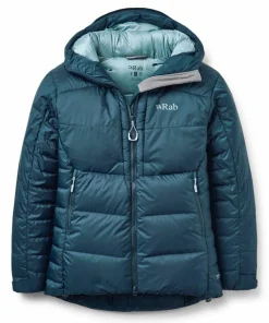 Hot Rab Women's Positron Pro Hoody Tempest Blue