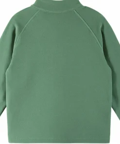 New Reima Kids' Fleece Sweater Tarpeen Green Clay