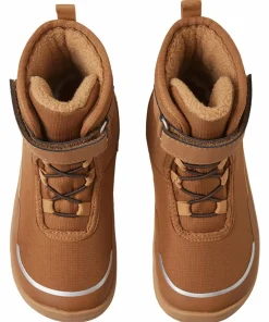 Sale Reima Kids' tec Barefoot Winter Boots Talvella Cinnamon Brown