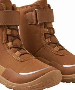 Sale Reima Kids' tec Barefoot Winter Boots Talvella Cinnamon Brown