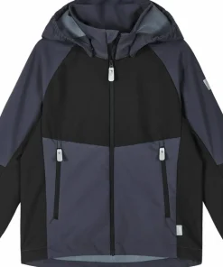 Sale Reima Kids' Softshell Jacket Verraton Soft Black