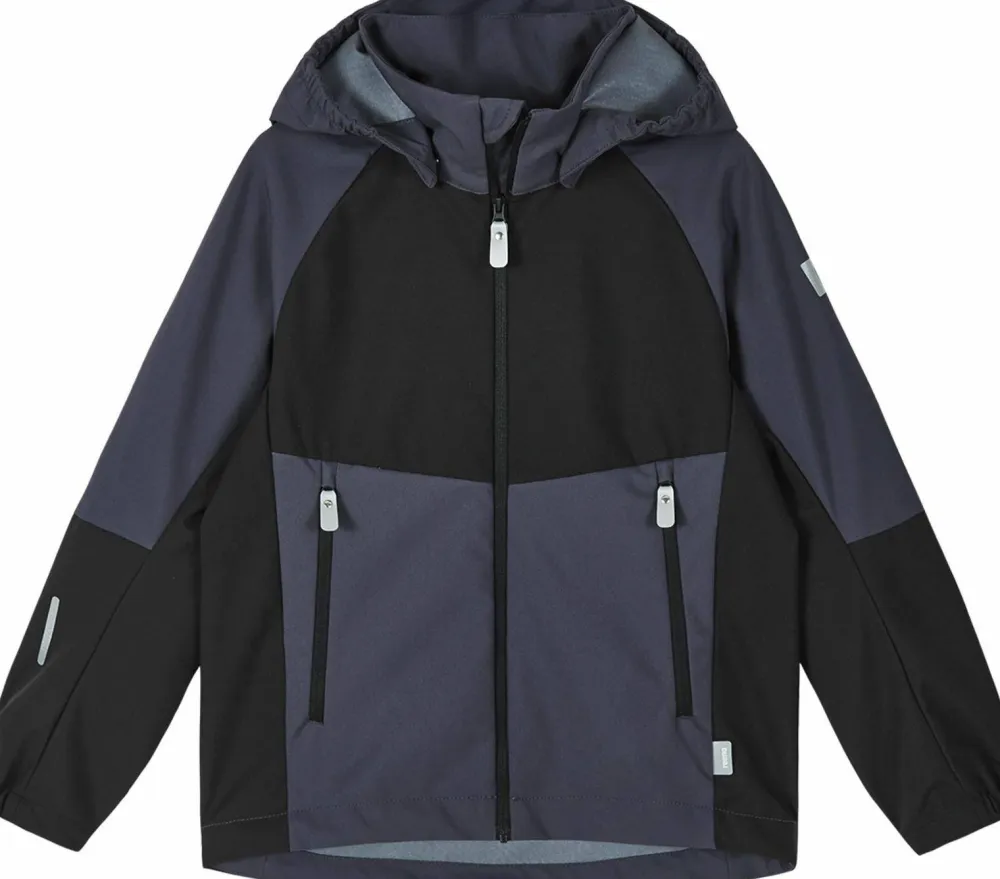 Sale Reima Kids' Softshell Jacket Verraton Soft Black