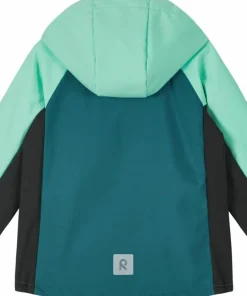 Reima Kids' Softshell Jacket Temppu Dark Teal