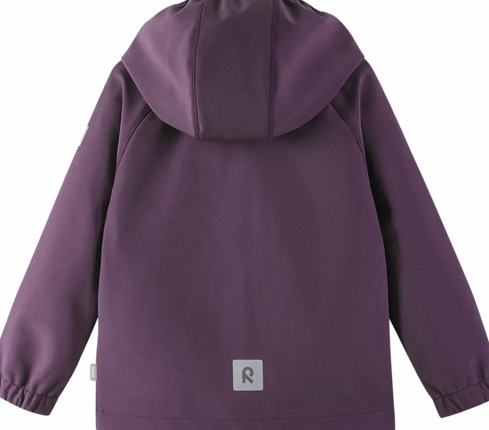 Sale Reima Kids' Softshell Jacket Vantti Deep Purple
