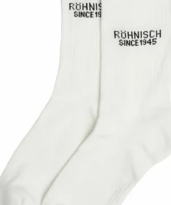 Online Röhnisch Women's 2-Pack Logo Socks White