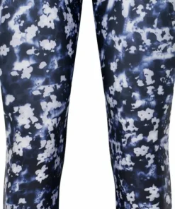 Outlet Röhnisch Women's Printed High Waist Tights Indigo Bloom