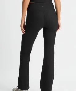 Discount Röhnisch Women's Ribbed R Flare High waist Tight Black