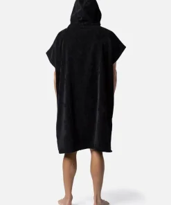 Rip Curl Men's Logo Hooded Towel Black