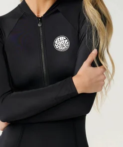 Outlet Rip Curl Women's Classic Surf Long Sleeve Surf Suit Black