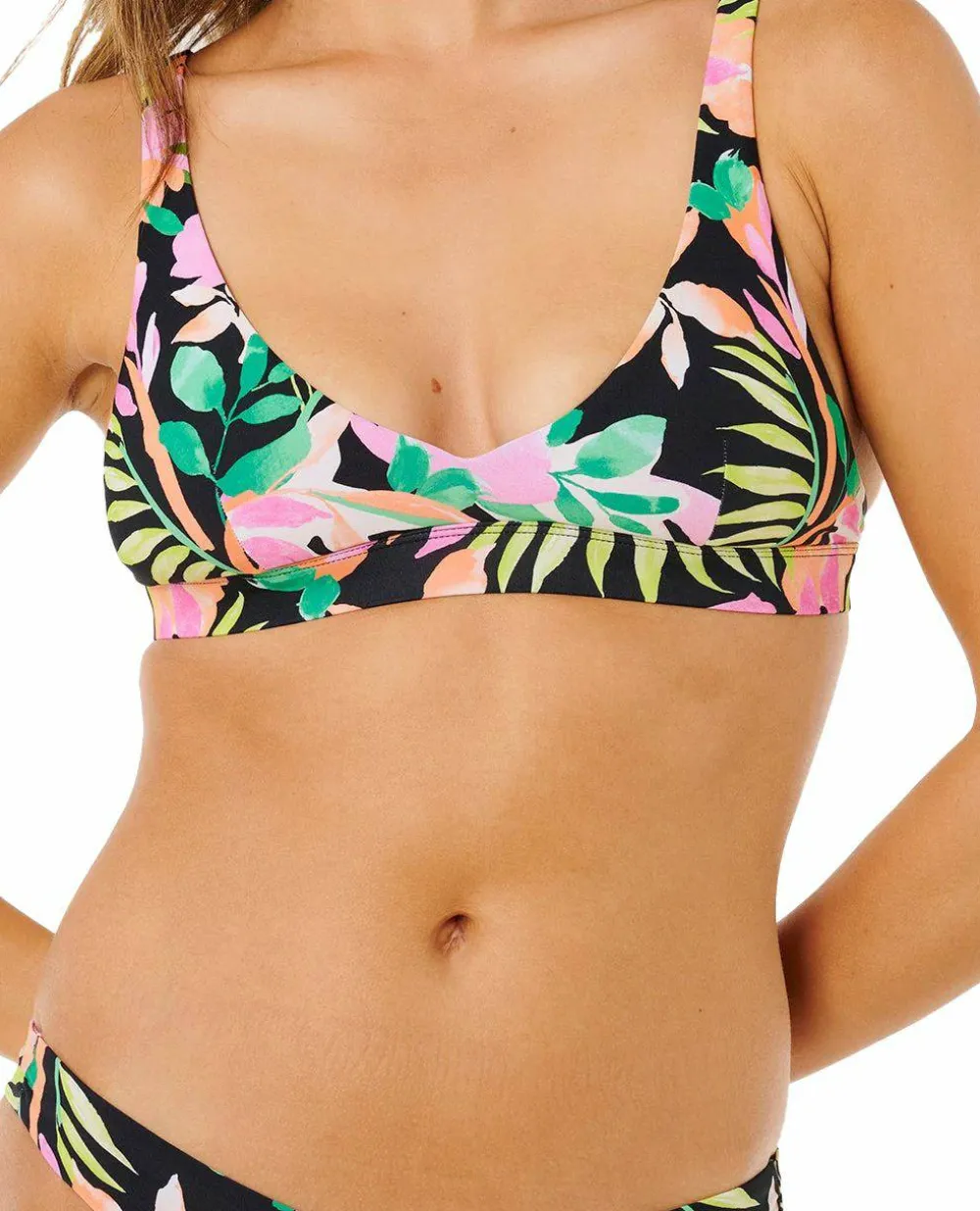 Best Rip Curl Women's Molokaï Halter Bikini Top Black
