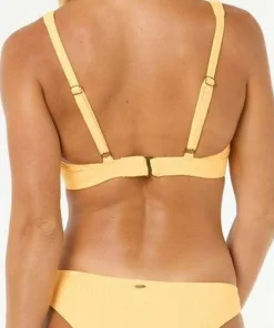 Online Rip Curl Women's Premium Surf D Cup Deep V Bikini Top Mango