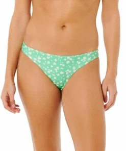 Best Rip Curl Women's Surf Side Cheeky Bikini Bottom Light Green