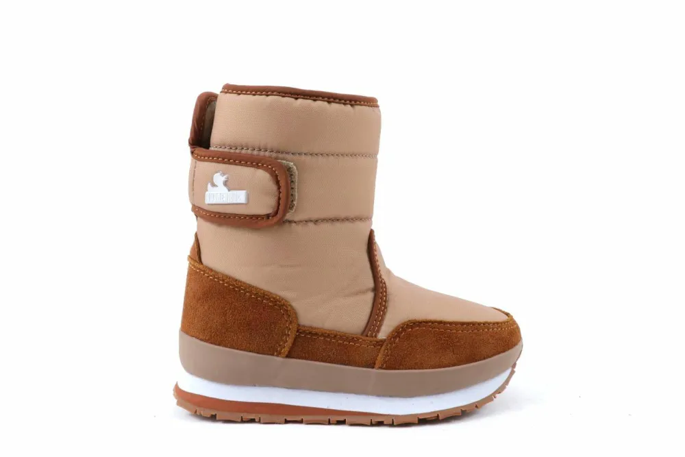 Outlet Rubberduck Kids' Rd Snowjogger Beige/Cognac