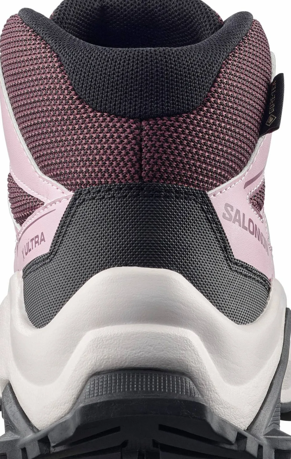 Discount Salomon Junior's X Ultra Mid GORE-TEX Huckleberry/Dawn Pink/Concord Grape
