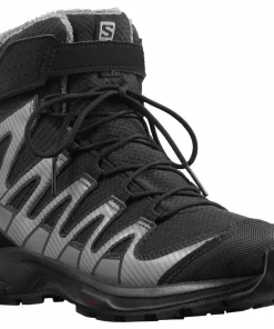 Hot Salomon Juniors' XA Pro V8 Winter CSWP Black/Phantom/Quiet Shade