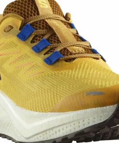 Hot Salomon Men's Aero Blaze 3 Grvl Spicy Mustard/Vanilla Ice/Nautical Blue Spicy Mustard / Vanilla Ice / Nautical Blue
